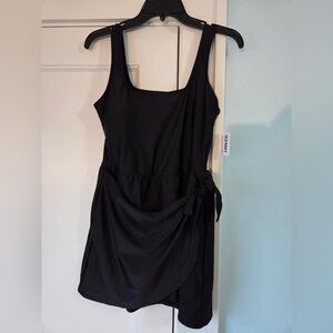 (NWT) Old Navy Matte Side-Tie Swim Dress Modest Swim